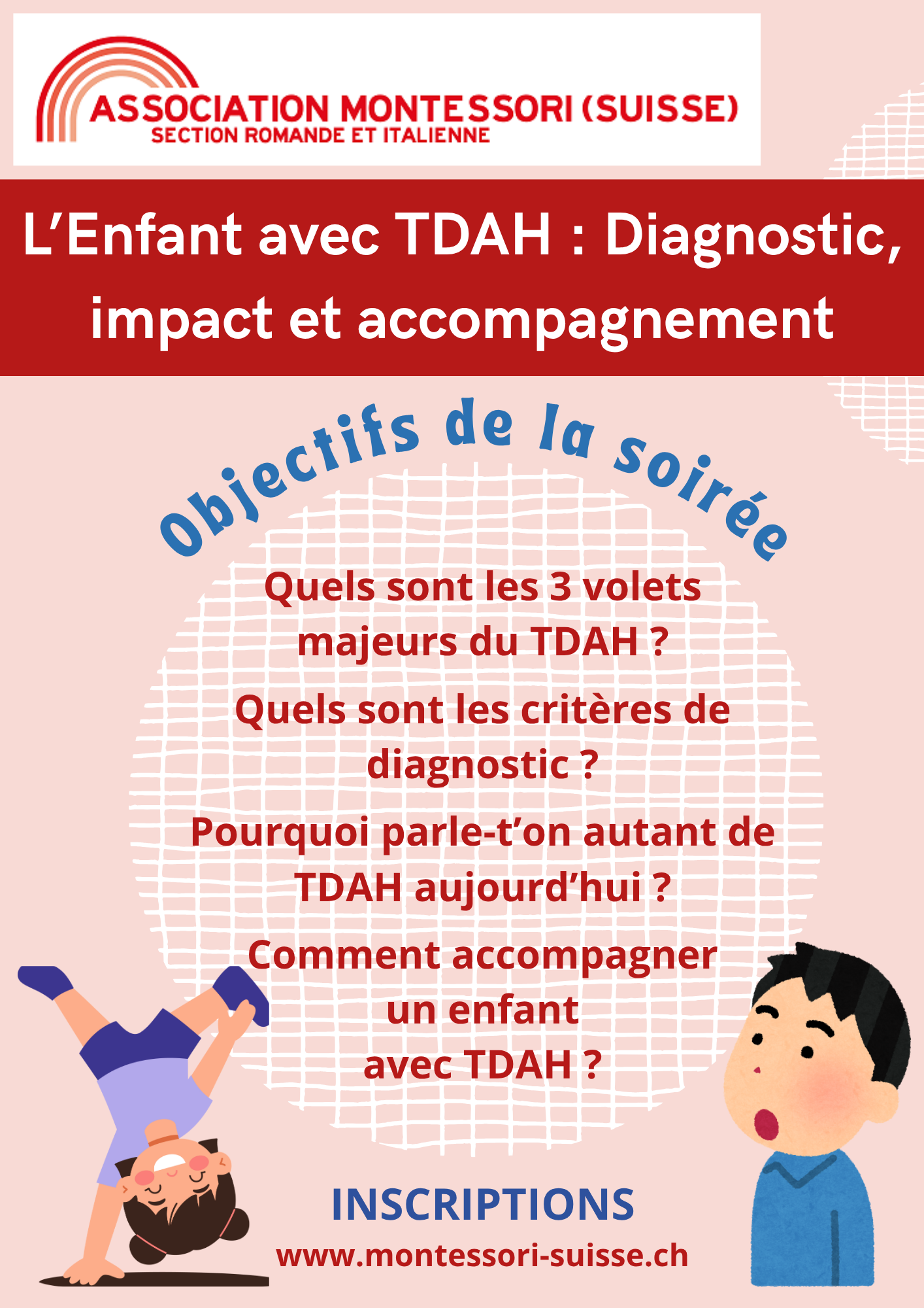 L&rsquo;Enfant avec TDAH : Diagnostic, Impact et Accompagnement / animé par Horizon Familles
