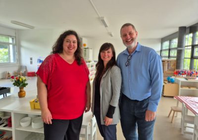 Visite École Montessori Fribourgeoise !