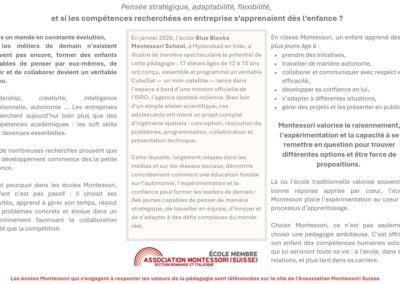 Article dans Magazine Bilan mai 2026