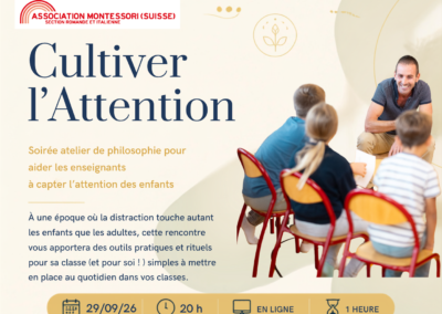 Cultiver l’attention : outils pratiques et rituels pour sa classe (et pour soi !) avec Cyrille Baudé
