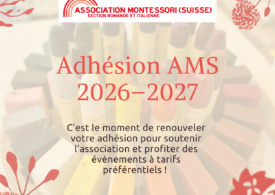 Adhésions AMS 26-27 !